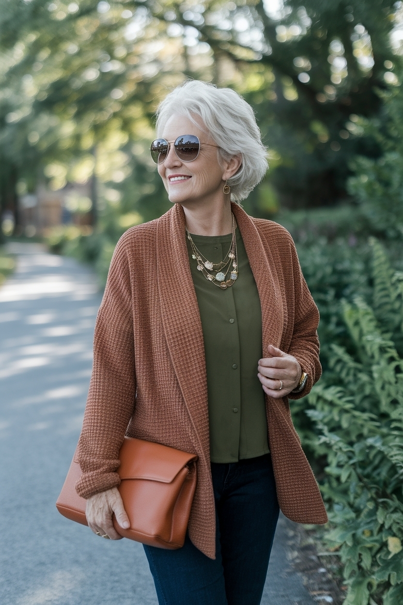 Casual Thanksgiving Outfits for Women Over 40: Festive Looks outfit idea