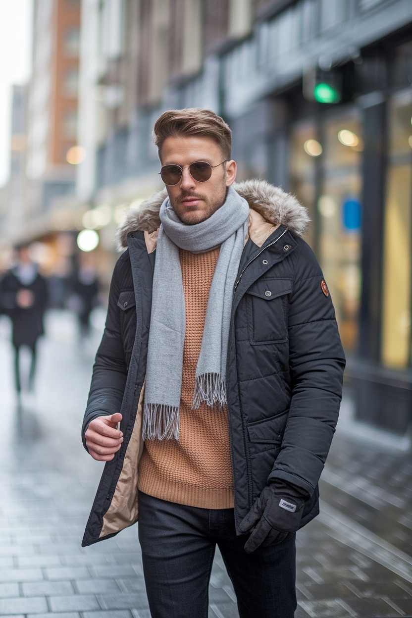 Stylish Casual Winter Outfits Men Will Love outfit idea