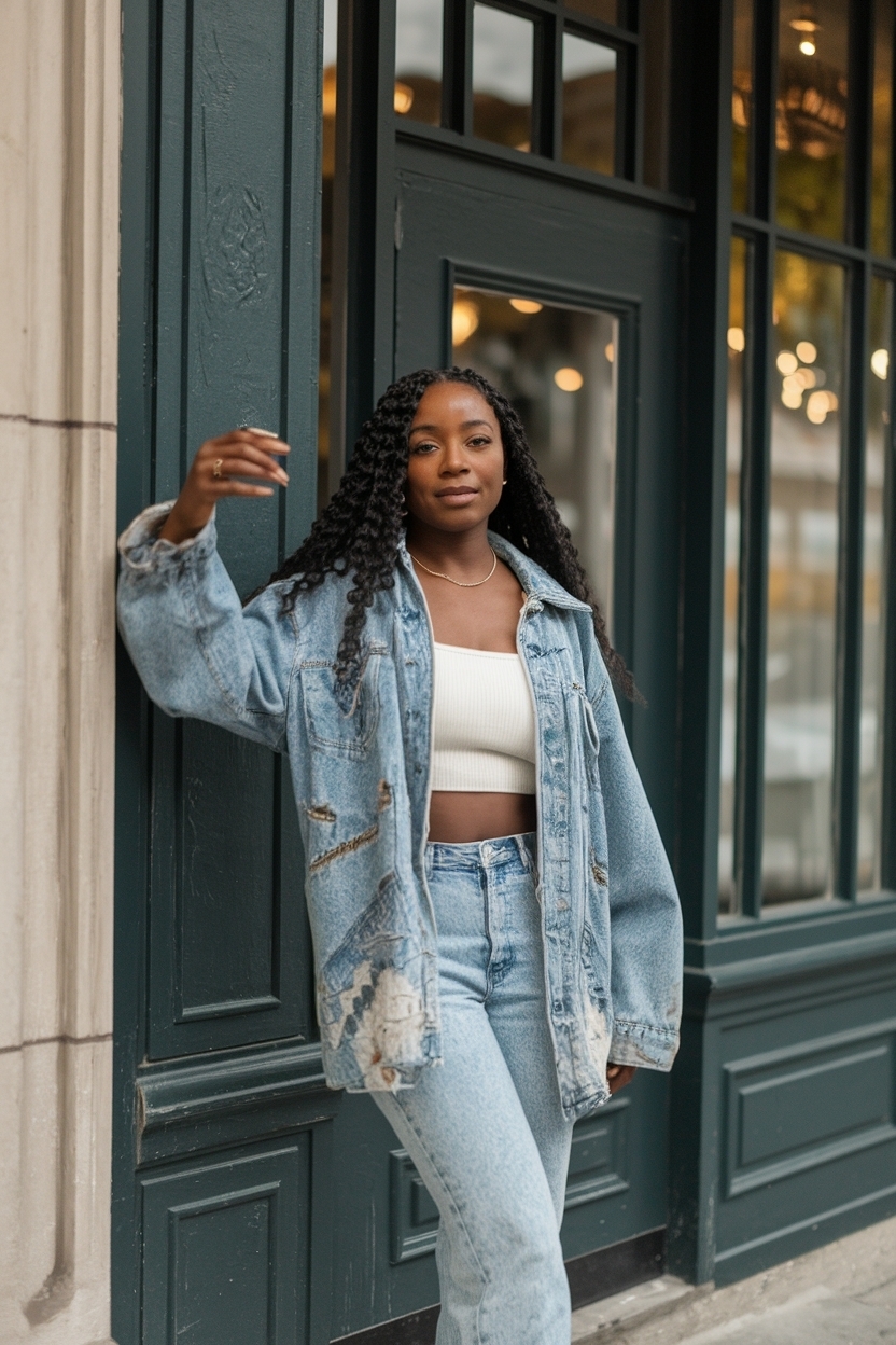 Chill Date Night Outfit Black Woman: Relax in Style outfit idea