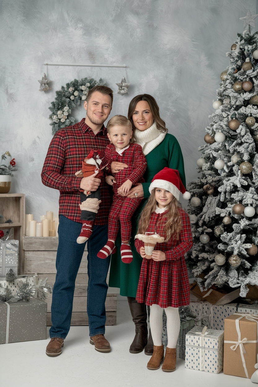 Christmas Family Photoshoot Outfits: Perfect Combinations outfit idea