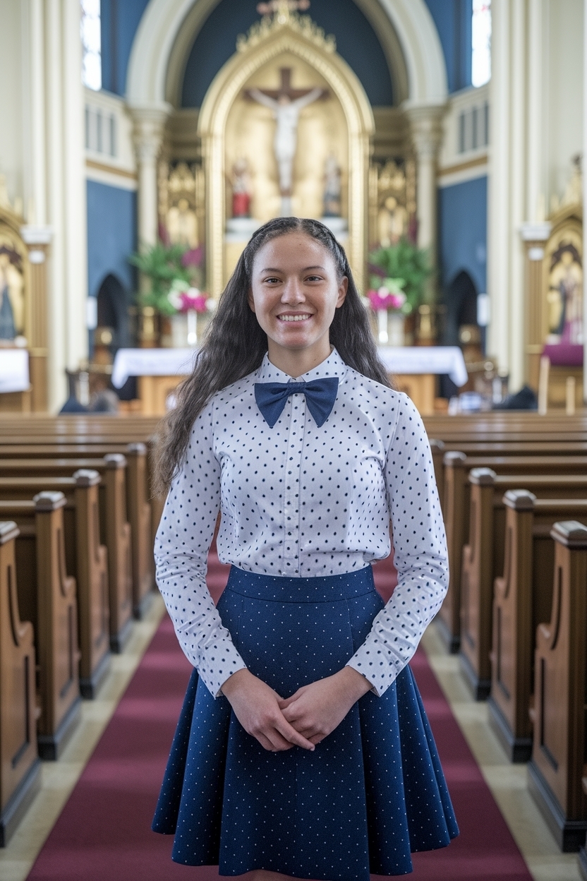 Trendy Church Outfit for Young Women This Season outfit idea