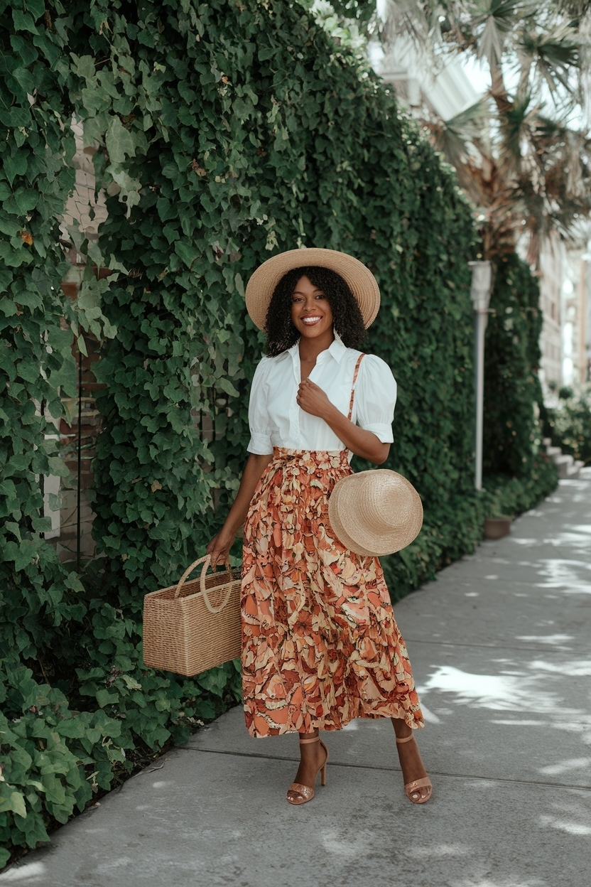 Church Outfit Ideas for Black Women This Summer outfit idea