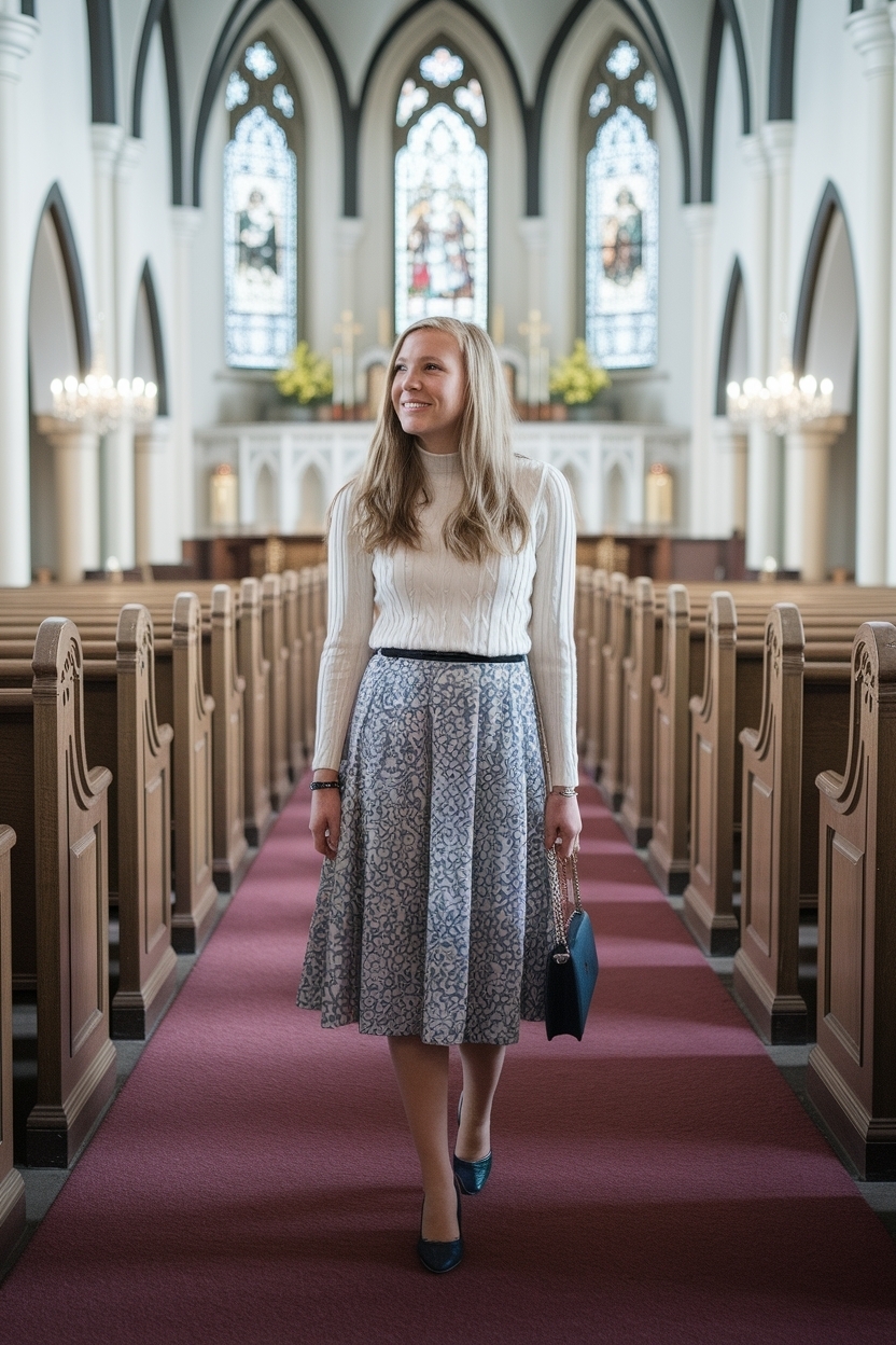 Creative Church Outfit Ideas for Young Women to Try outfit idea