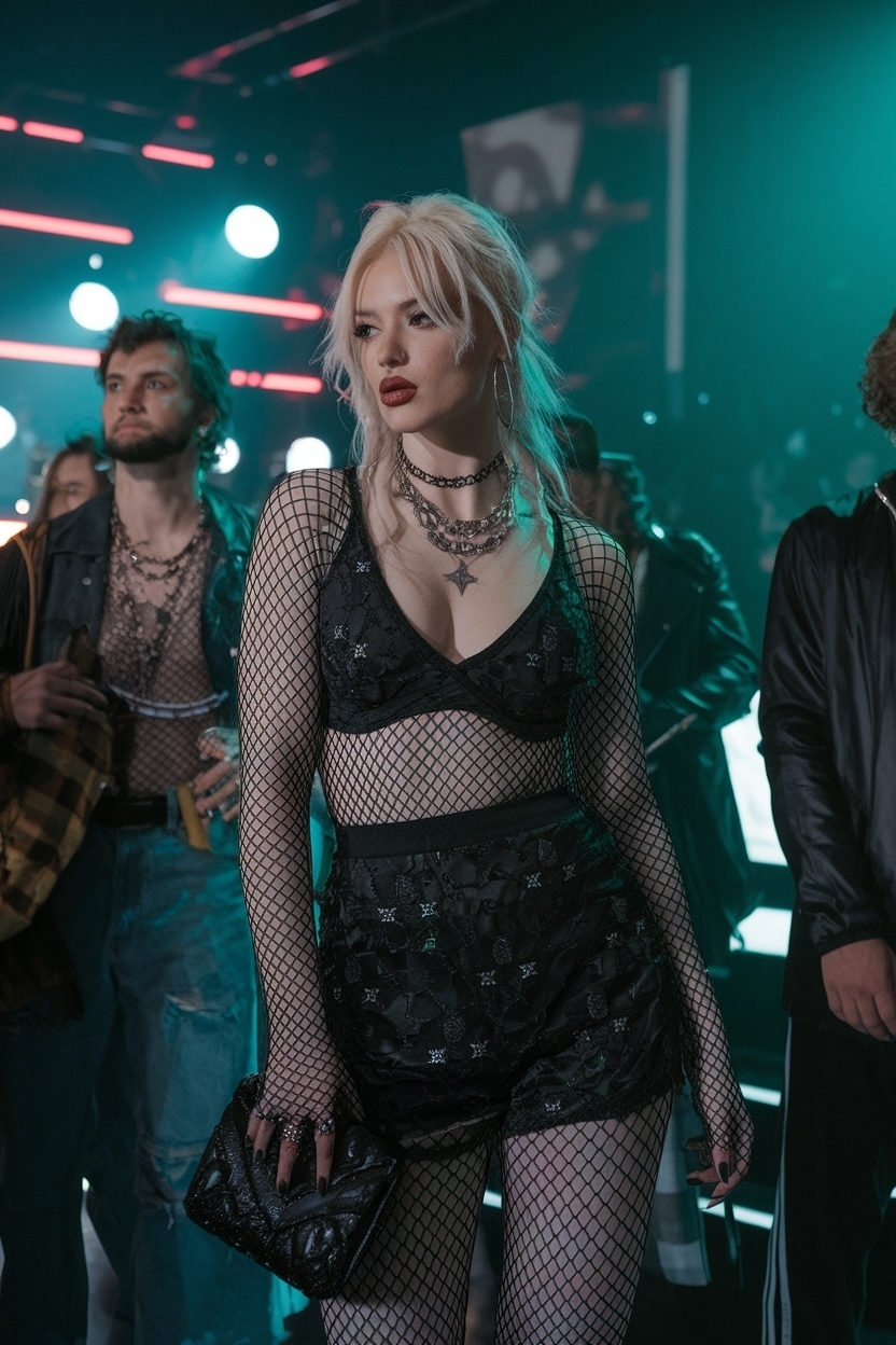 Fashionable Club Outfits for Women Night Baddie Aesthetics outfit idea