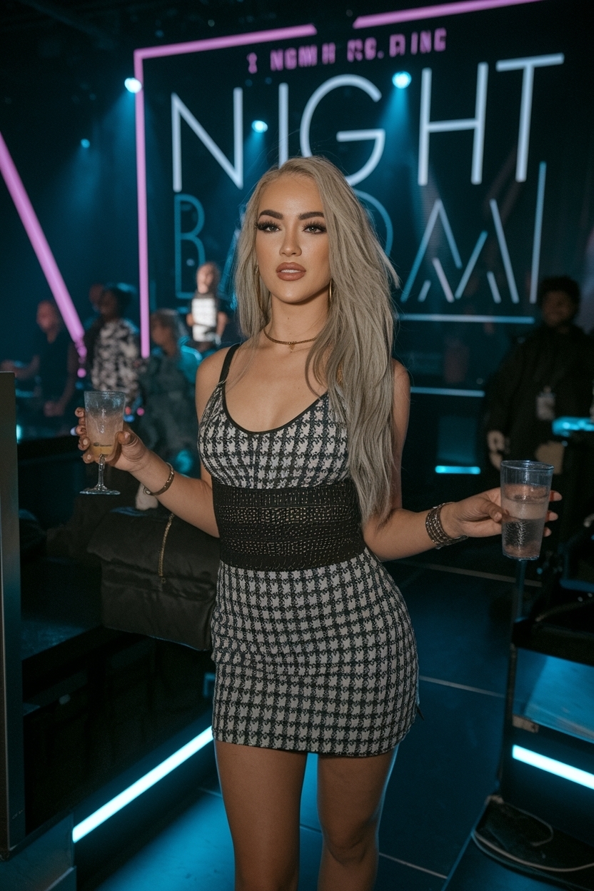 Glam Club Outfits for Women Night Baddie Miam Essentials outfit idea