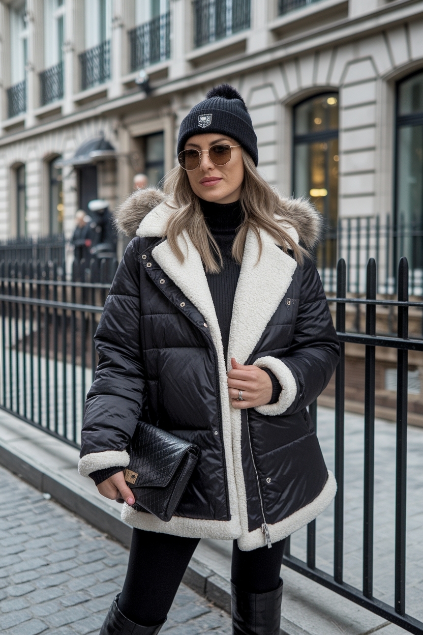 Stylish Club Outfits for Women Winter Nights outfit idea