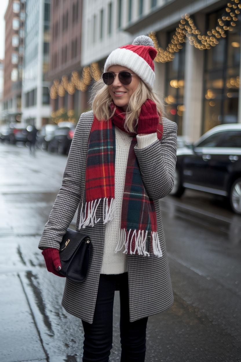 Cold Weather Christmas Outfits for a Cozy Celebration outfit idea