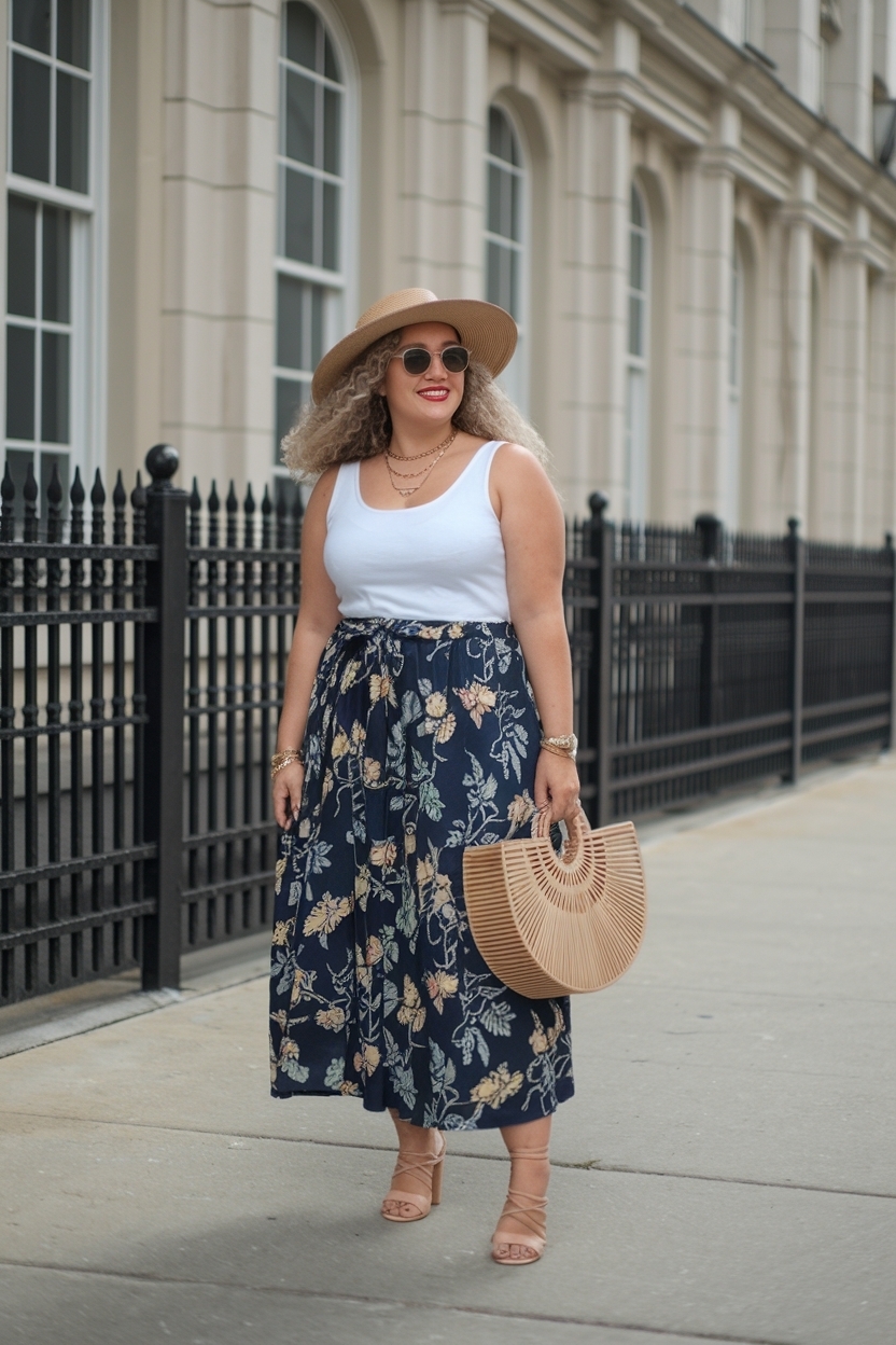 Trendy Curvy Summer Outfits Casual Plus Size Styles outfit idea