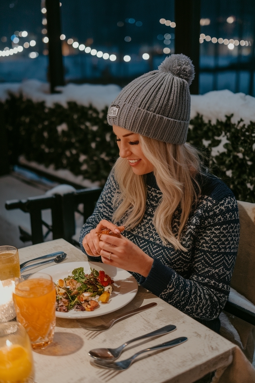 Cute Dinner Outfits Winter Night Inspiration outfit idea