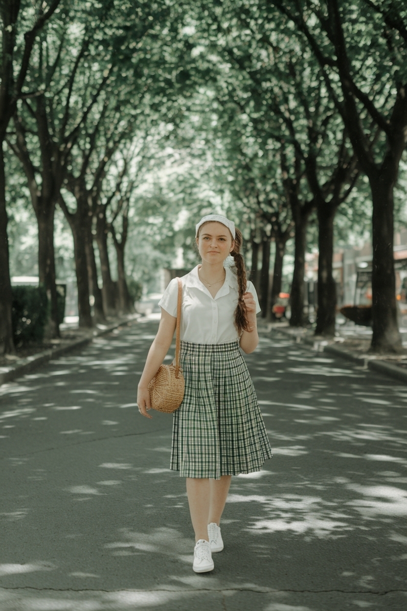 Cute Summer Fits for School: Effortless Looks to Love outfit idea