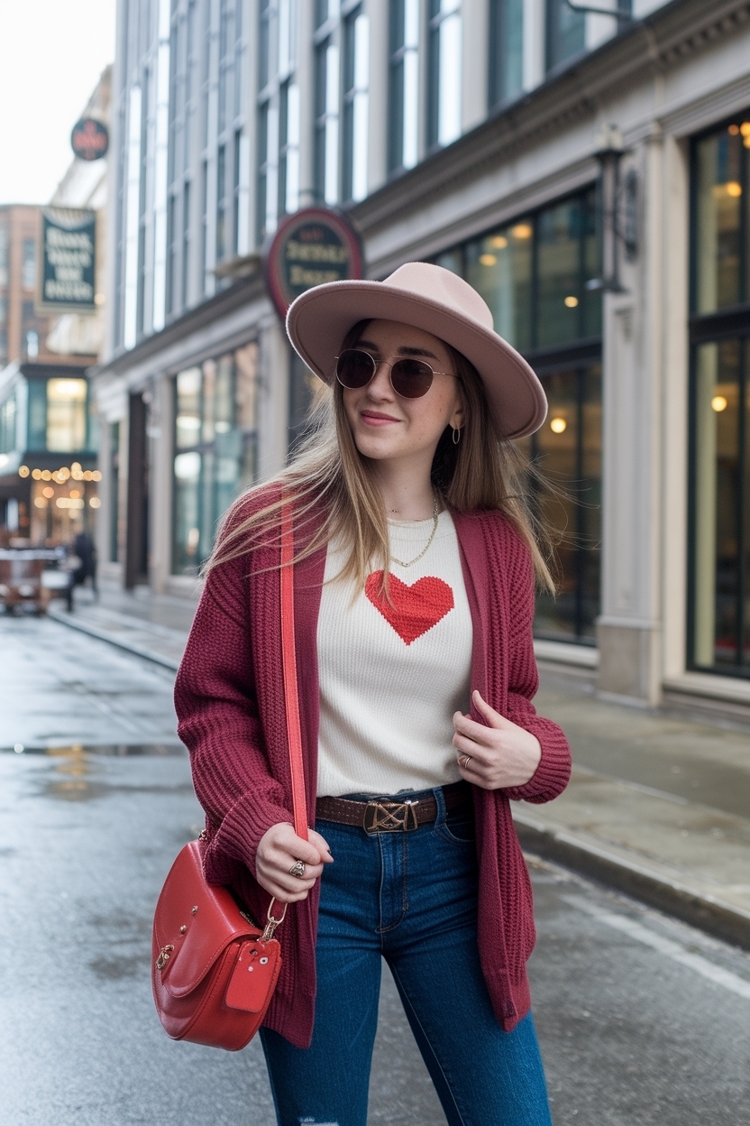 Cute Valentines Day Outfits for Teens to Impress outfit idea