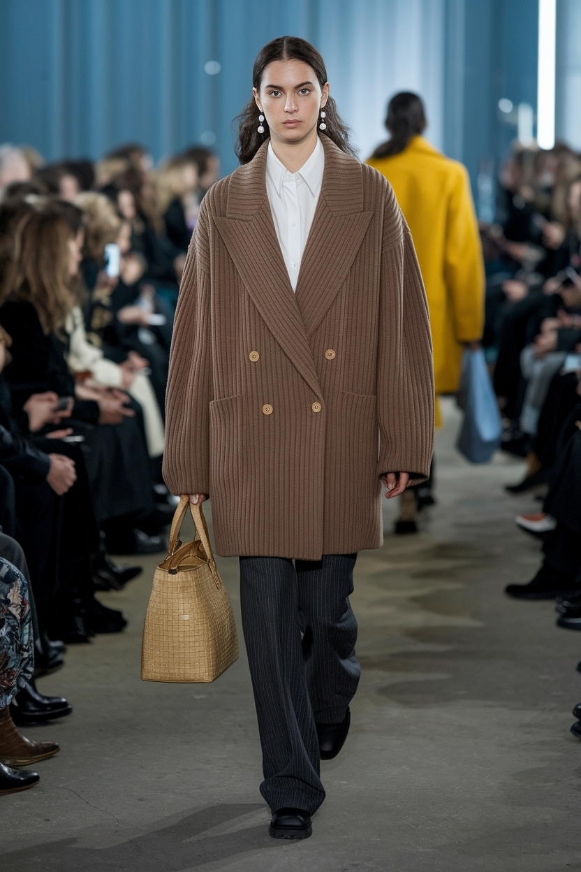 Double Breasted Cardigan Outfit Women for Elegance outfit idea