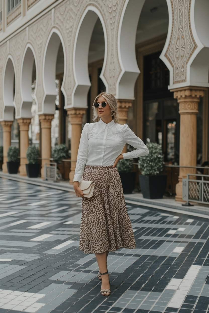 Dubai Outfit Ideas for Women to Stay Chic in the City outfit idea