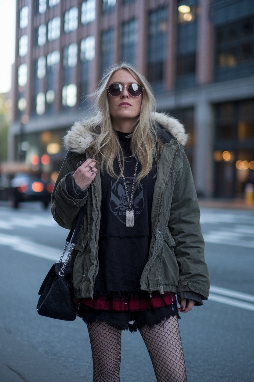 Edgy Outfits for Women Over 30 Grunge: Embrace the Trend outfit idea