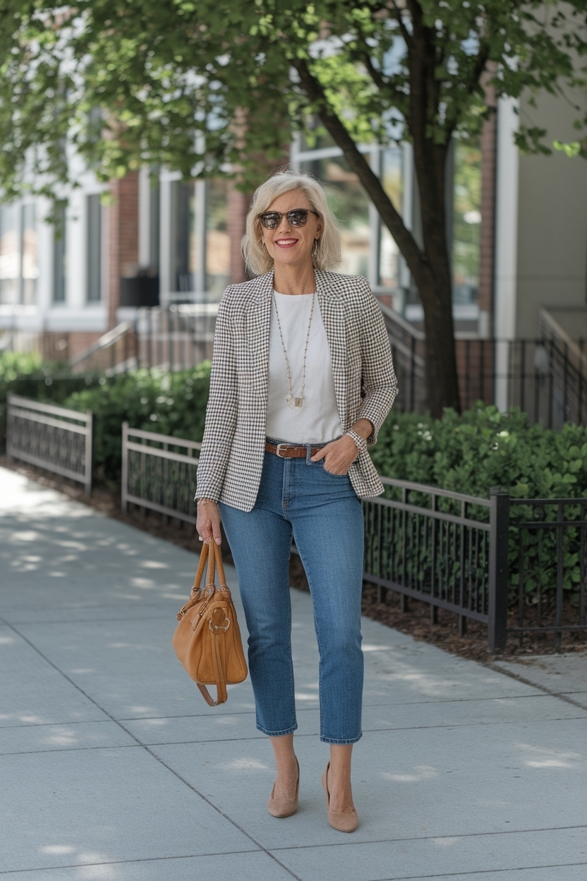 Elevated Casual Outfits Women Over 40 for Chic Looks outfit idea