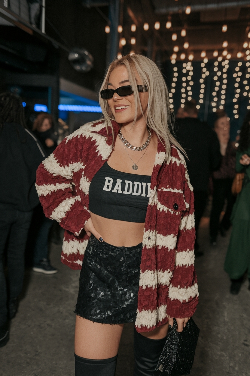 Fall Club Outfits Night Going Out for Baddies outfit idea