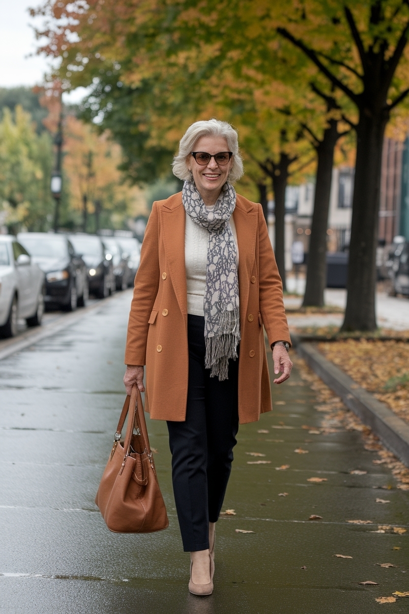 Fall Fashion for Women Over 60 Outfits: Timeless Looks outfit idea
