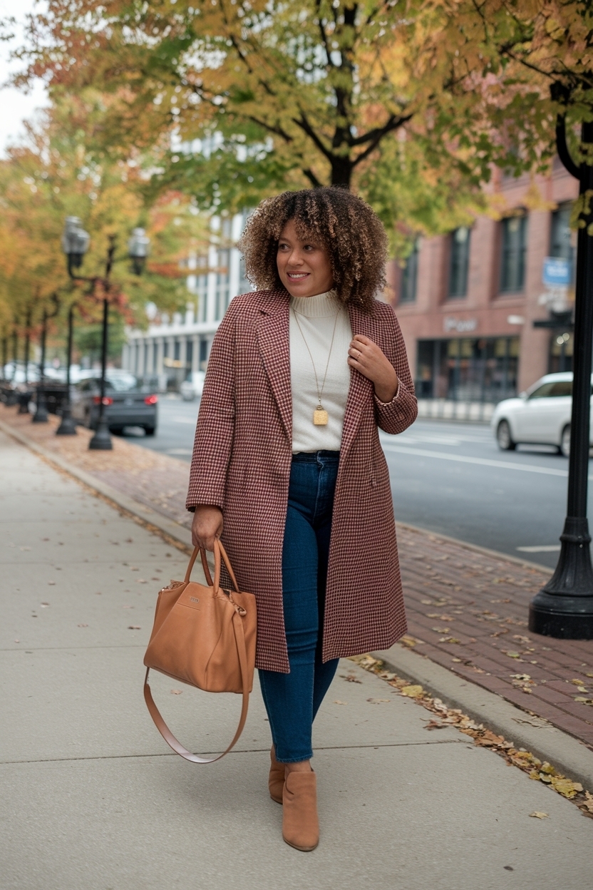 Stylish Fall Outfits for Curvy Women to Embrace outfit idea