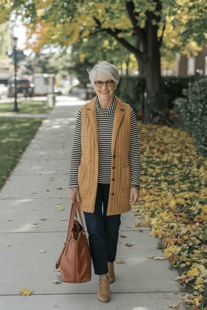 Fall Outfits Women Over 60 Casual Trends to Try outfit idea