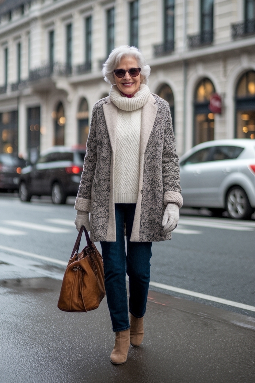 Fashion for Women Over 70 Outfits Casual and Classy outfit idea