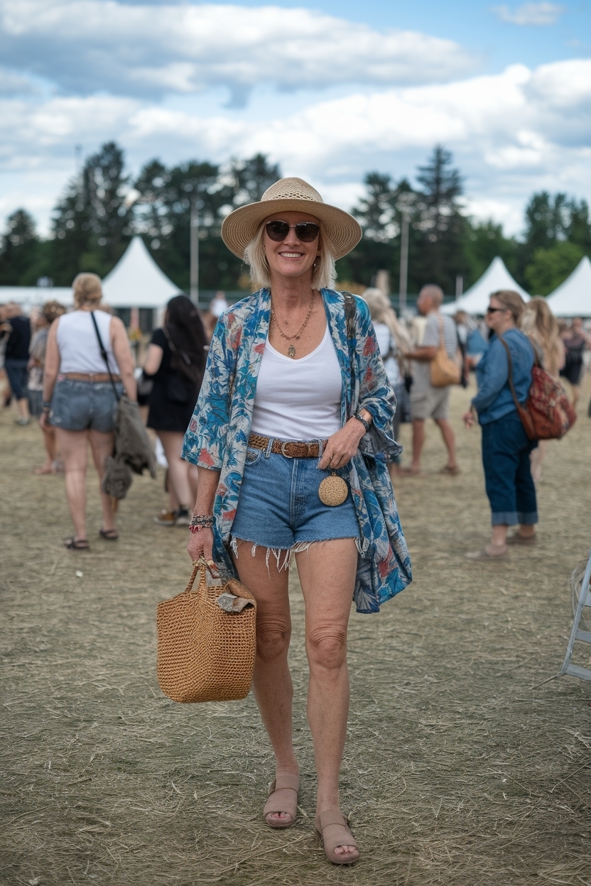 Festival Outfit Women Over 40: Timeless Styles outfit idea