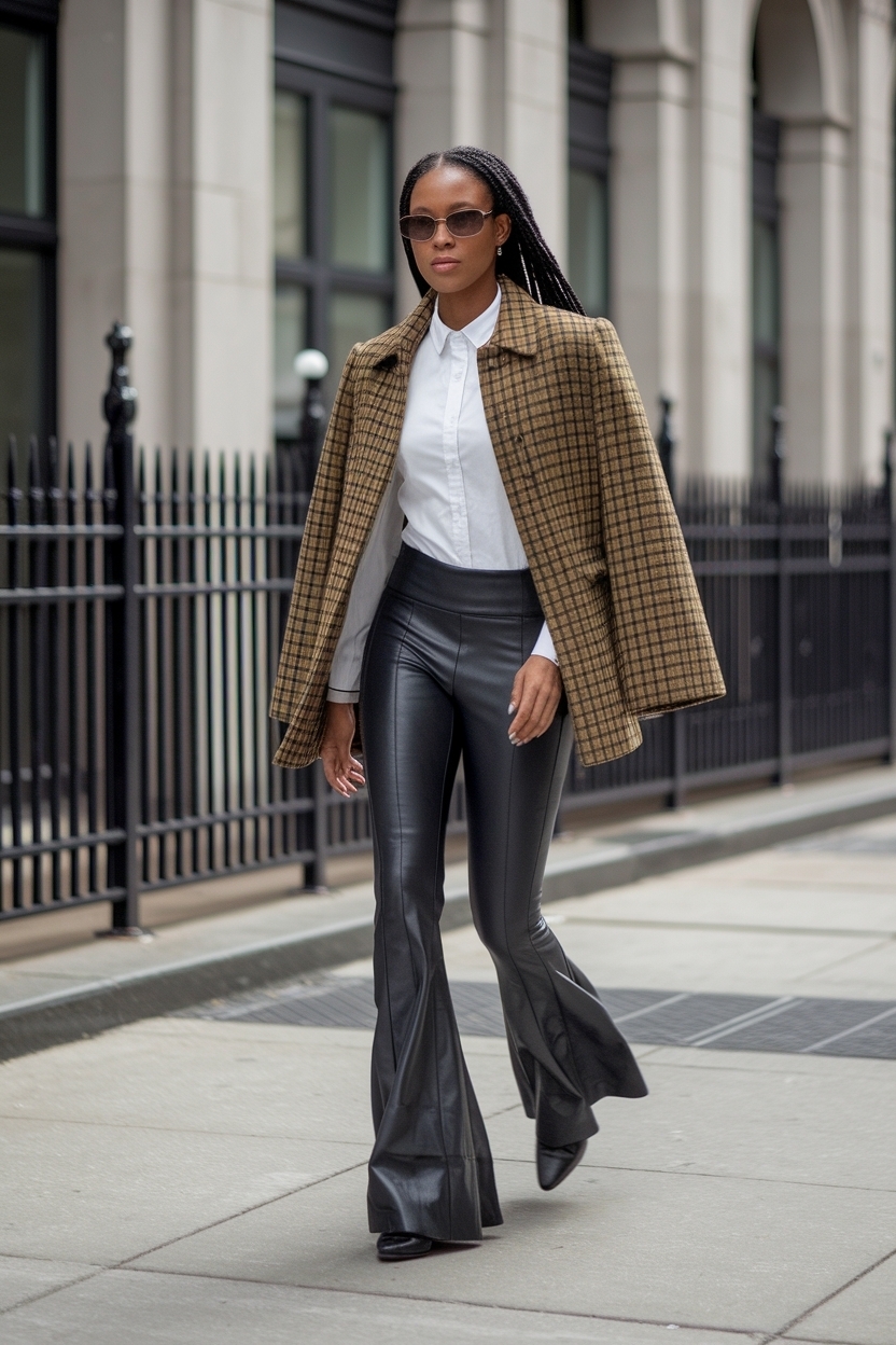 Flare Leggings Outfit Black Women: Effortlessly Stylish Choices outfit idea