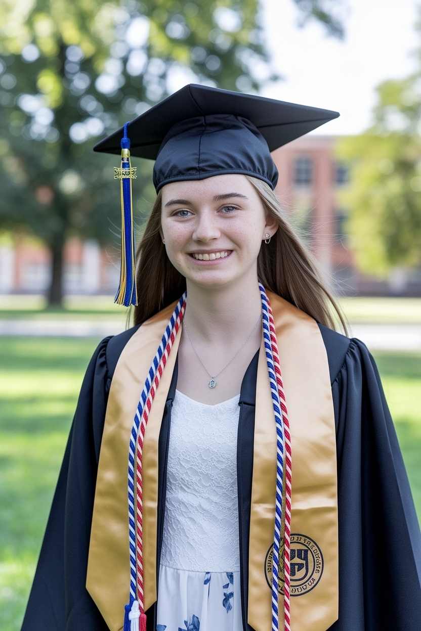 Stylish Graduation Dress for Middle School 8th Grade outfit idea