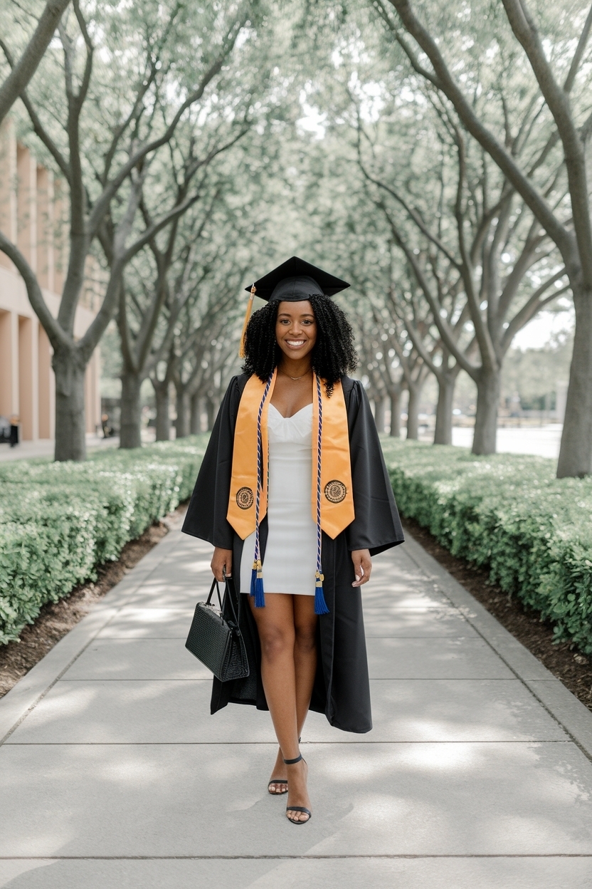 Graduation Outfit Ideas Black Women to Celebrate Your Success outfit idea