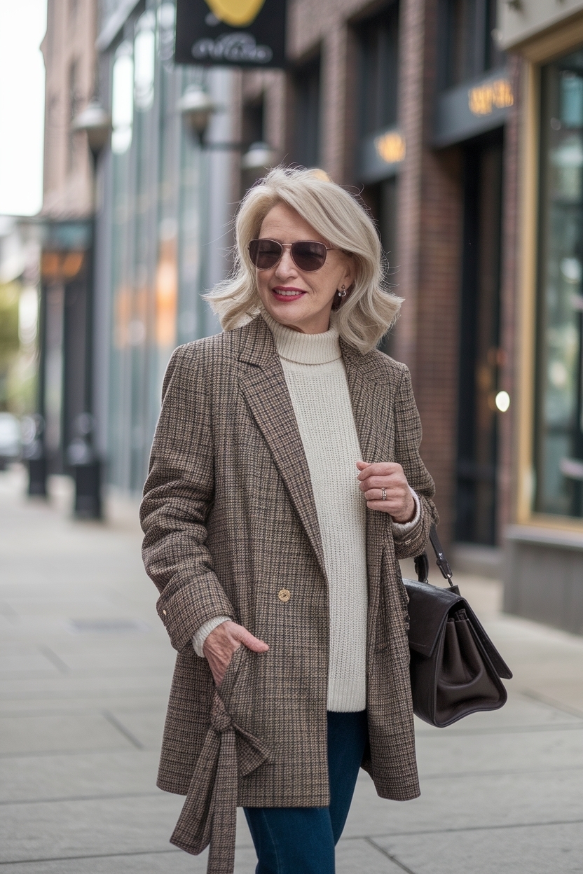 Office Outfits for Women Over 50: Professional Yet Casual outfit idea