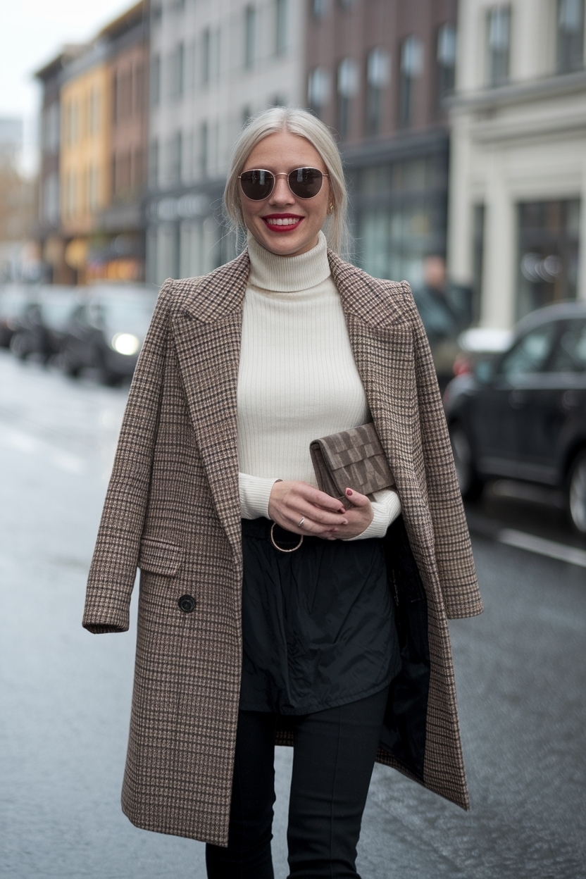 High Neck Top Outfit Winter Trends to Embrace outfit idea