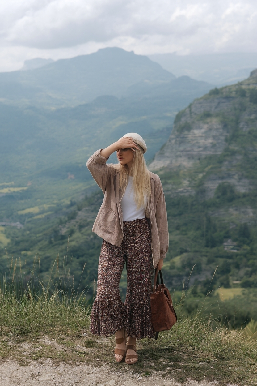 Creative Hill Station Outfit Ideas for Women to Explore outfit idea