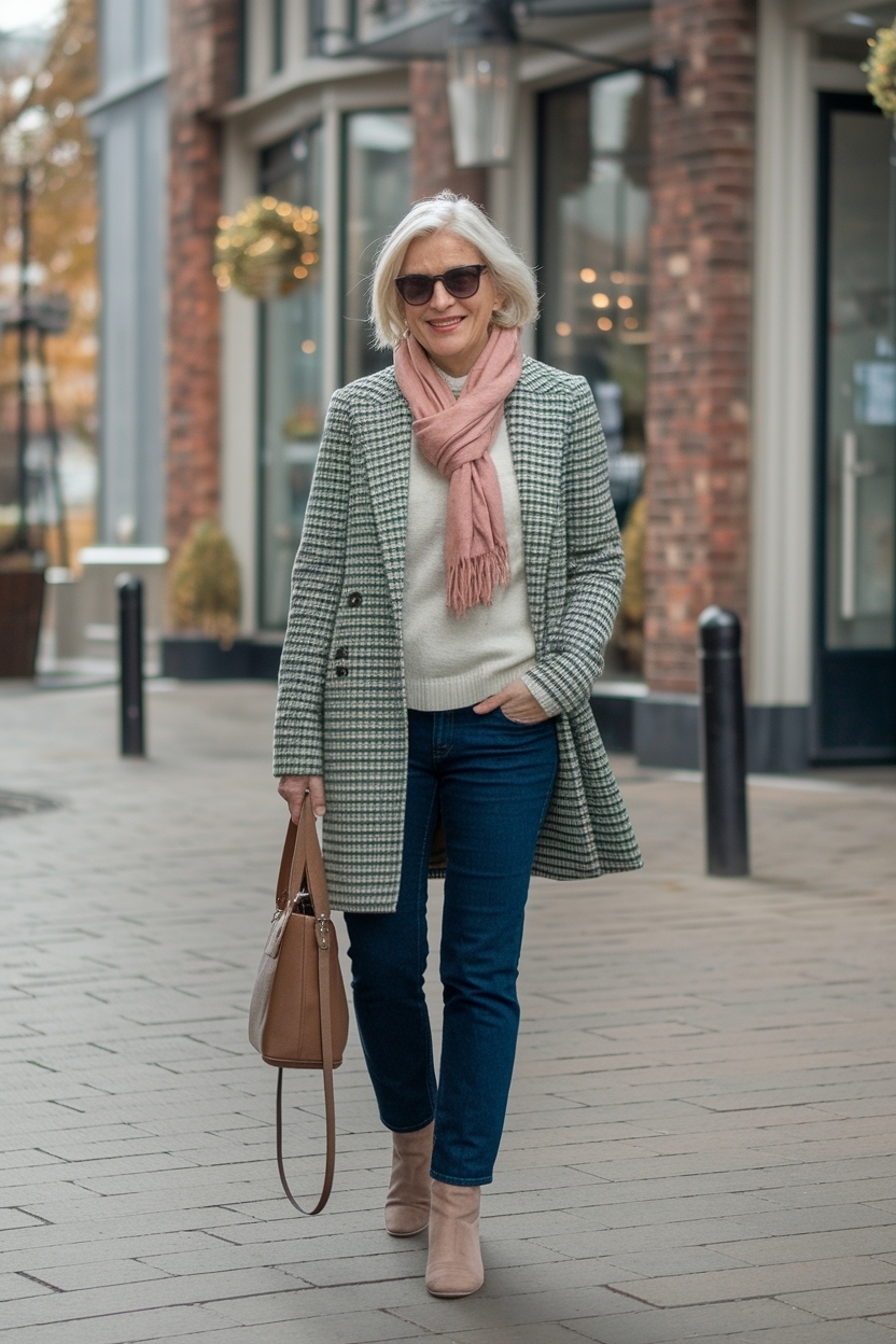 Layered Casual Winter Outfits Women Over 50 Will Adore outfit idea