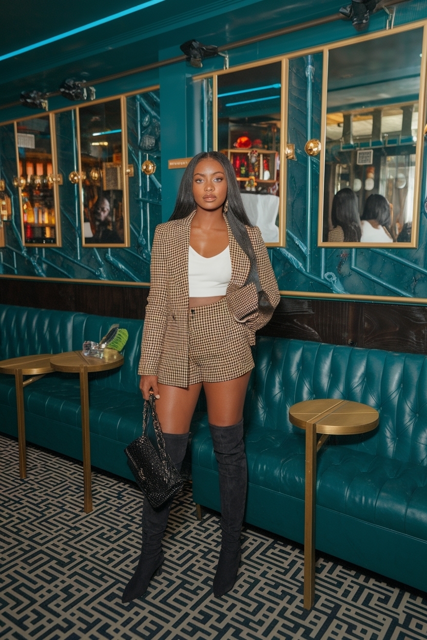 Lounge Outfits Black Women Club for Comfort and Style outfit idea