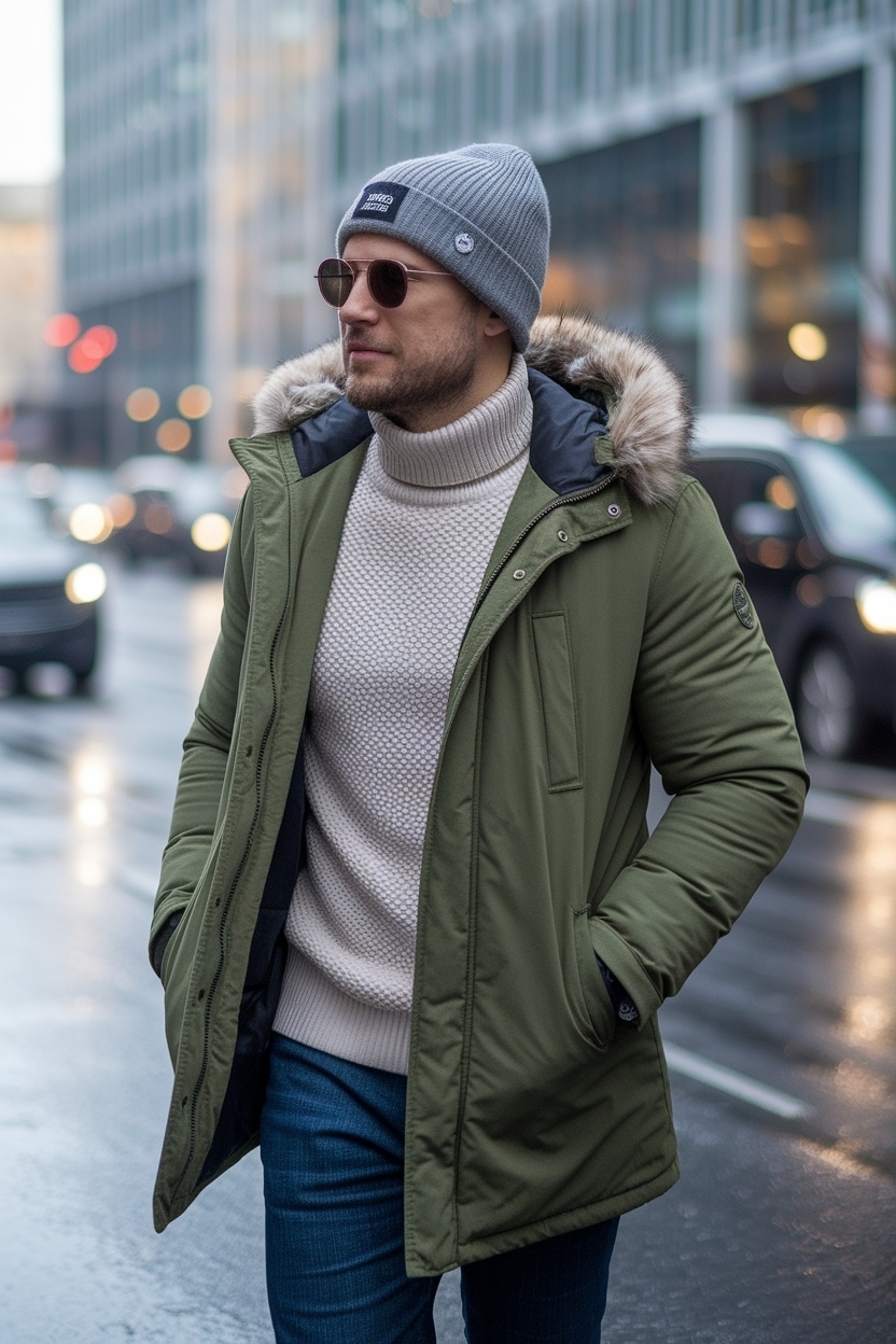 Mens Winter Outfits Casual Cold Weather: Effortless Looks outfit idea