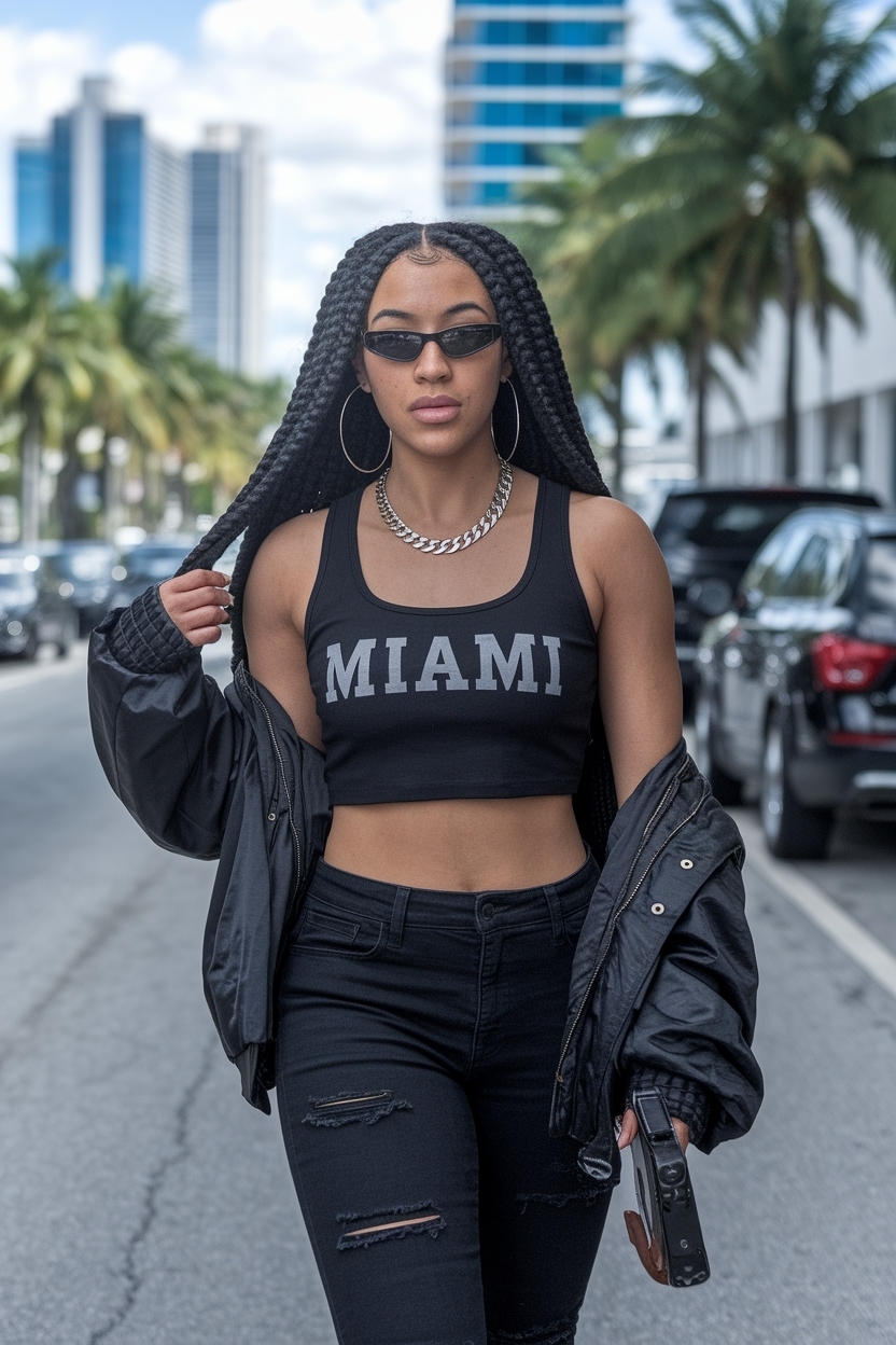 Miami Outfits Black Women Baddie: Sun-Kissed Fashion Ideas outfit idea