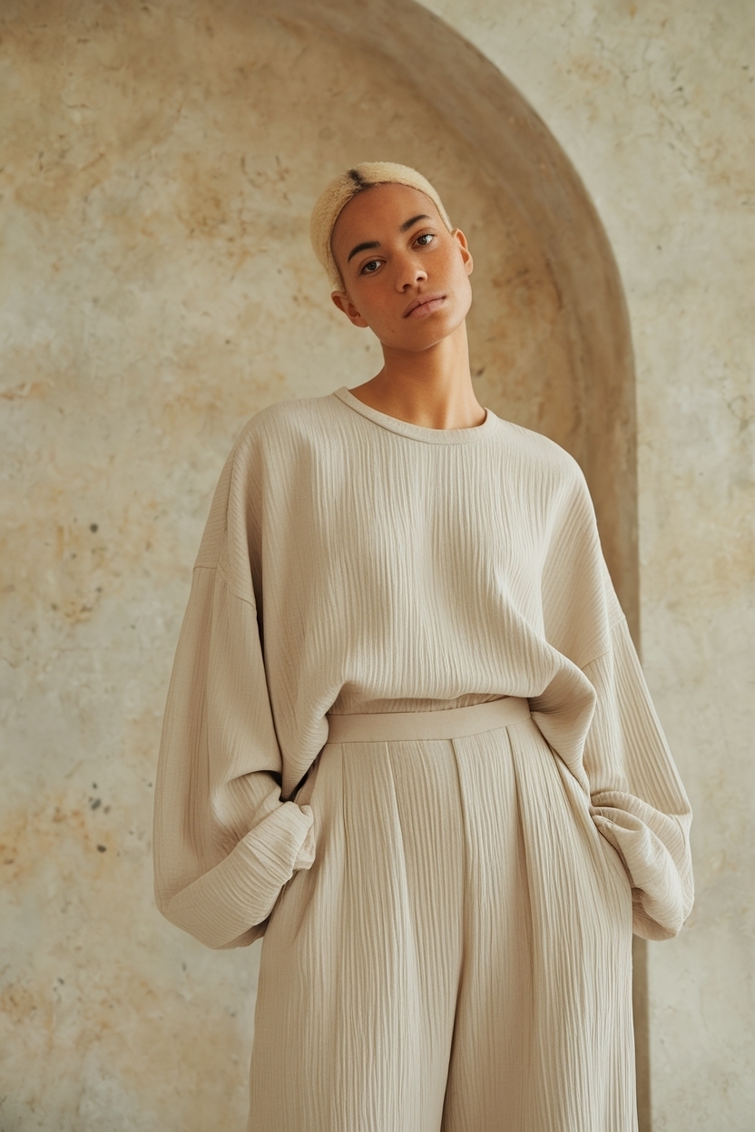 Model Wearing Minimalist You Need to Call Your Stylist outfit idea