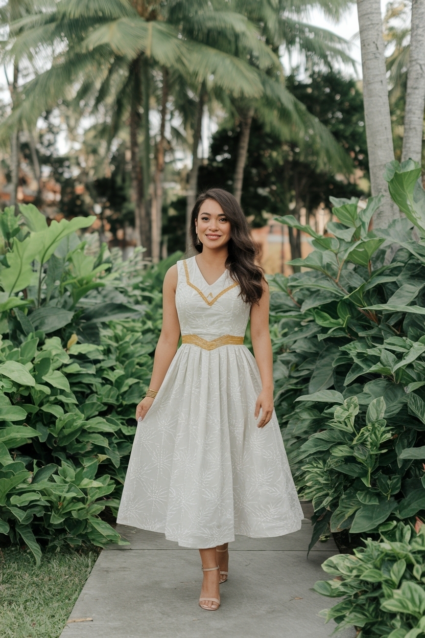 Modern Filipiniana Dress for Graduation: Cultural Elegance outfit idea