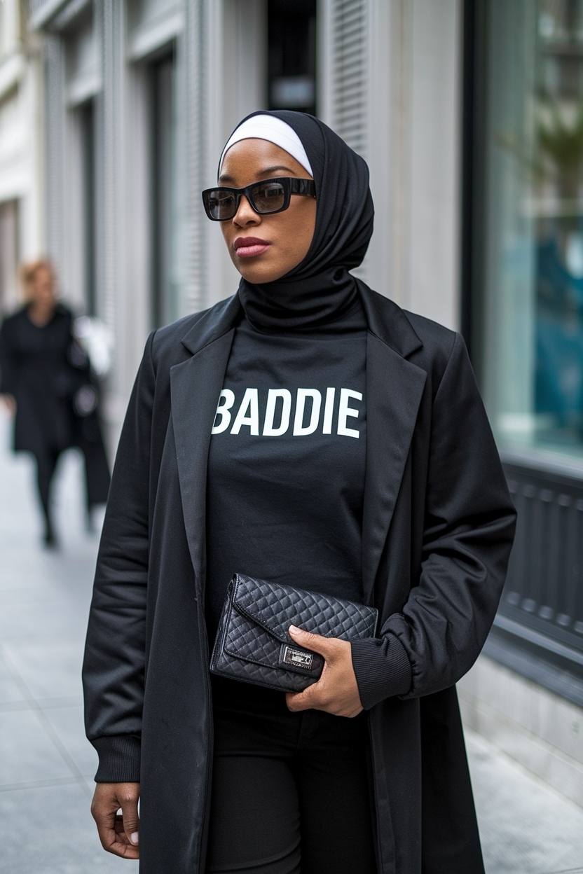 Elegant Modest Outfits Black Women Baddie to Explore outfit idea