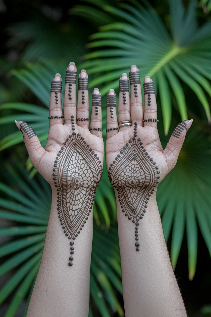 New Mehndi Designs Front Hand for Festive Occasions outfit idea