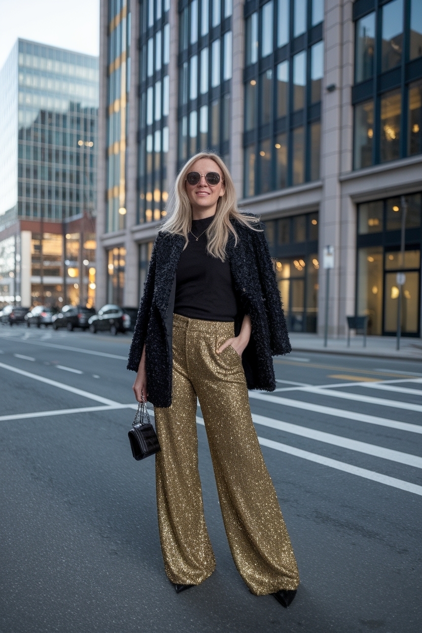 New Years Eve Outfits Pants: Chic Styles to Rock outfit idea