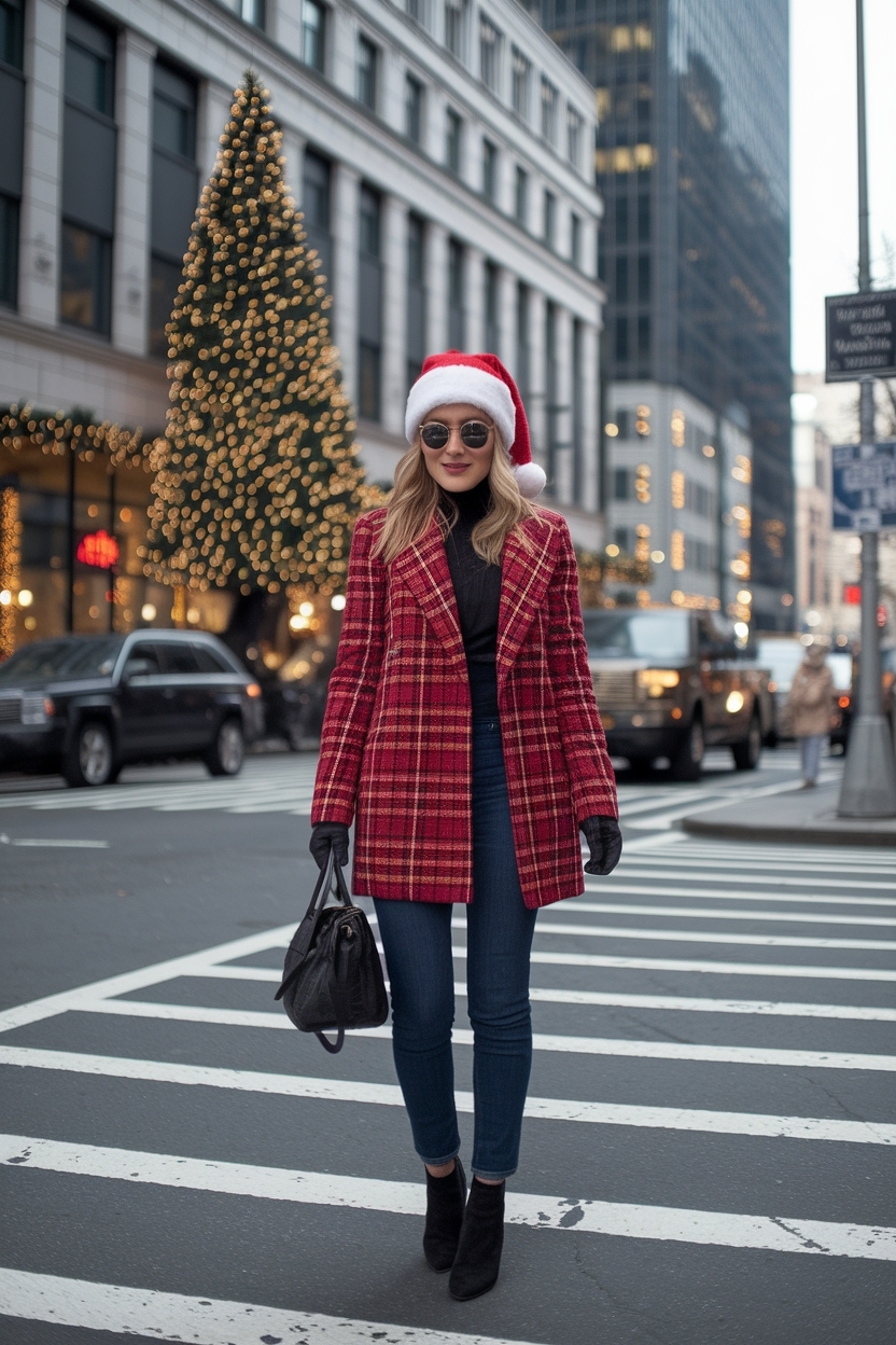 Must-Have New York Christmas Outfits for Winter Festivities outfit idea