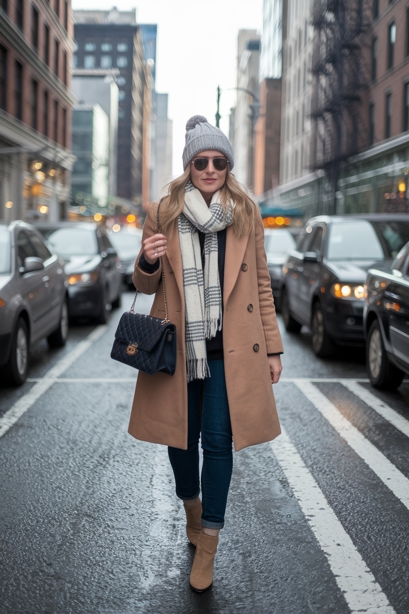 New York Winter Outfit Cold Weather: Chic and Cozy Choices outfit idea