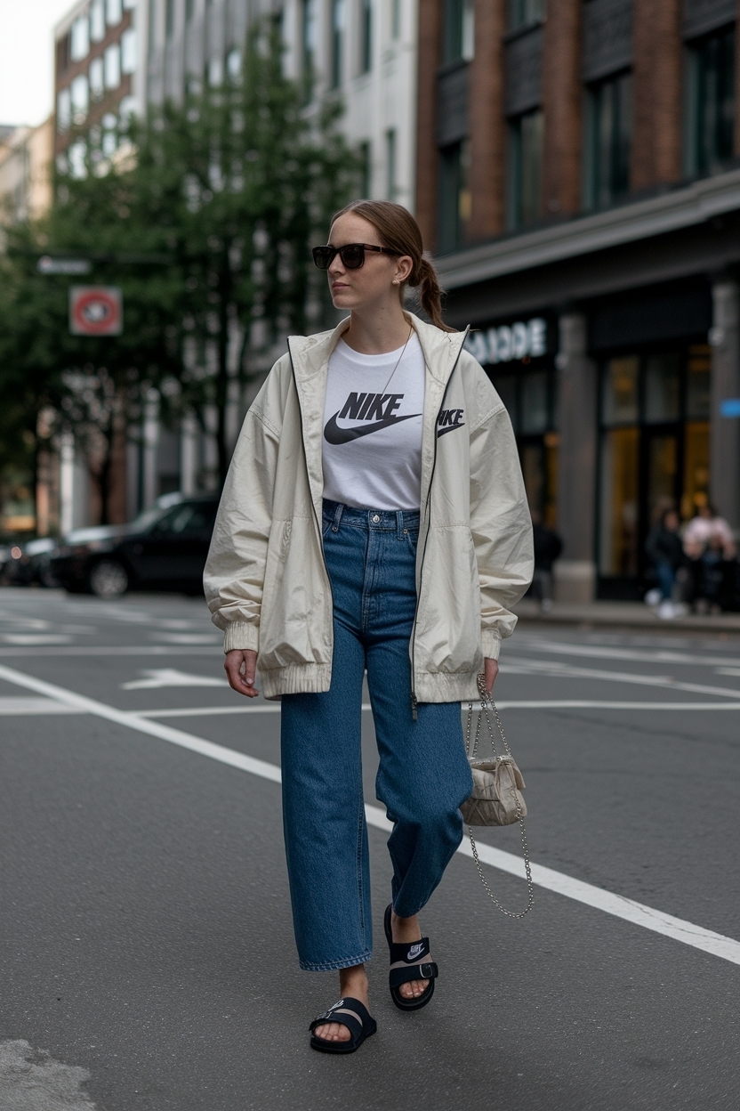 Nike Sandals Women Outfits Baddie: Trendy Summer Looks outfit idea