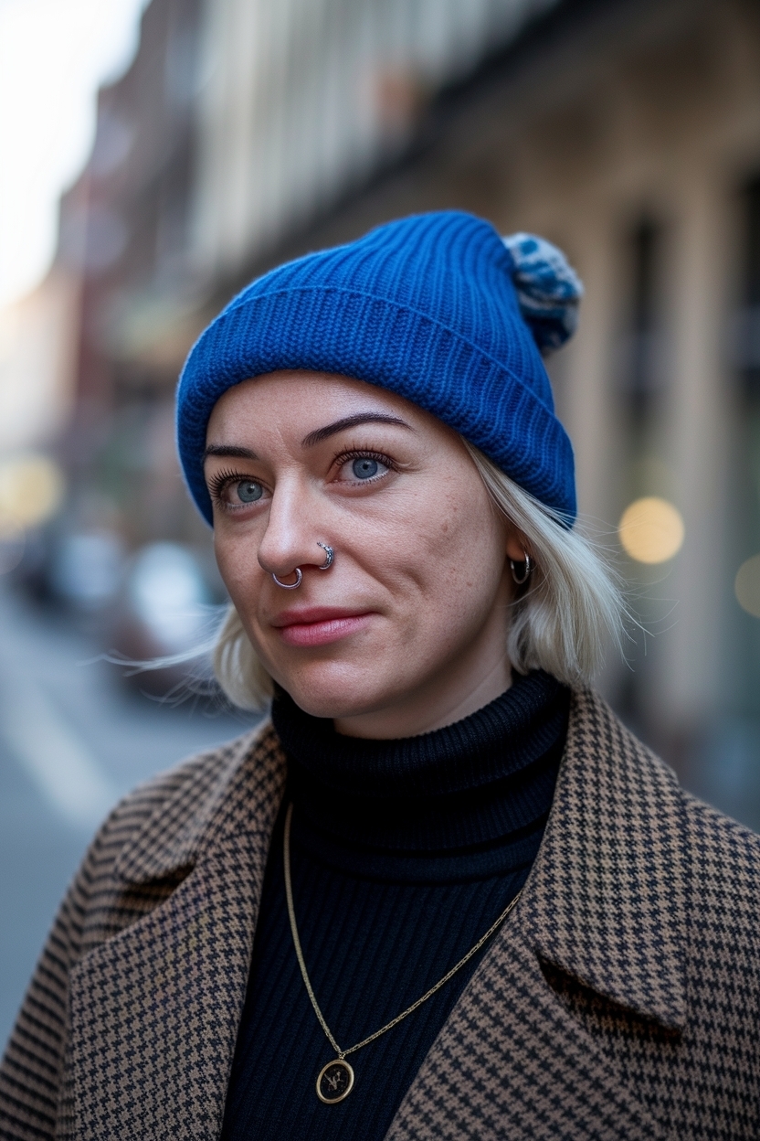 Nose piercing for big nose: conseils de style outfit idea