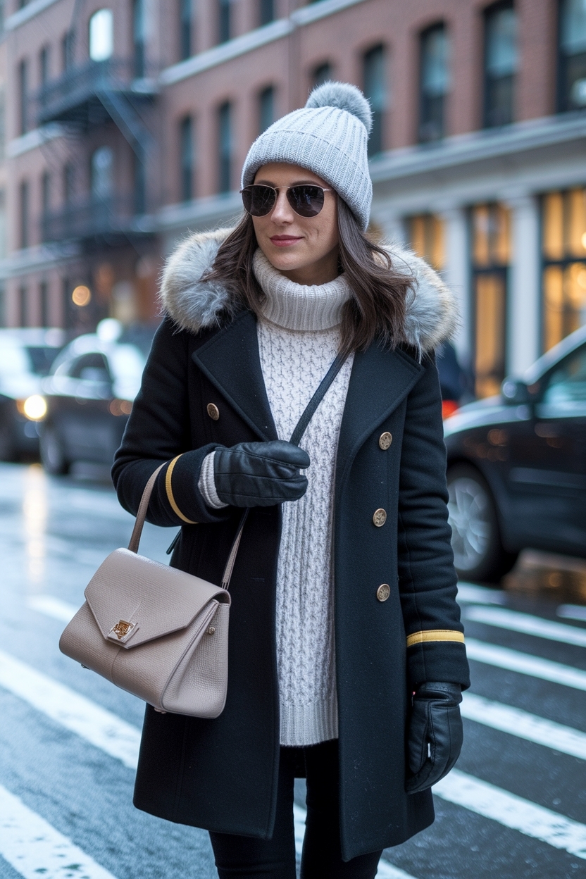 NYC Winter Outfits Cold Weather: Trends to Keep You Warm outfit idea