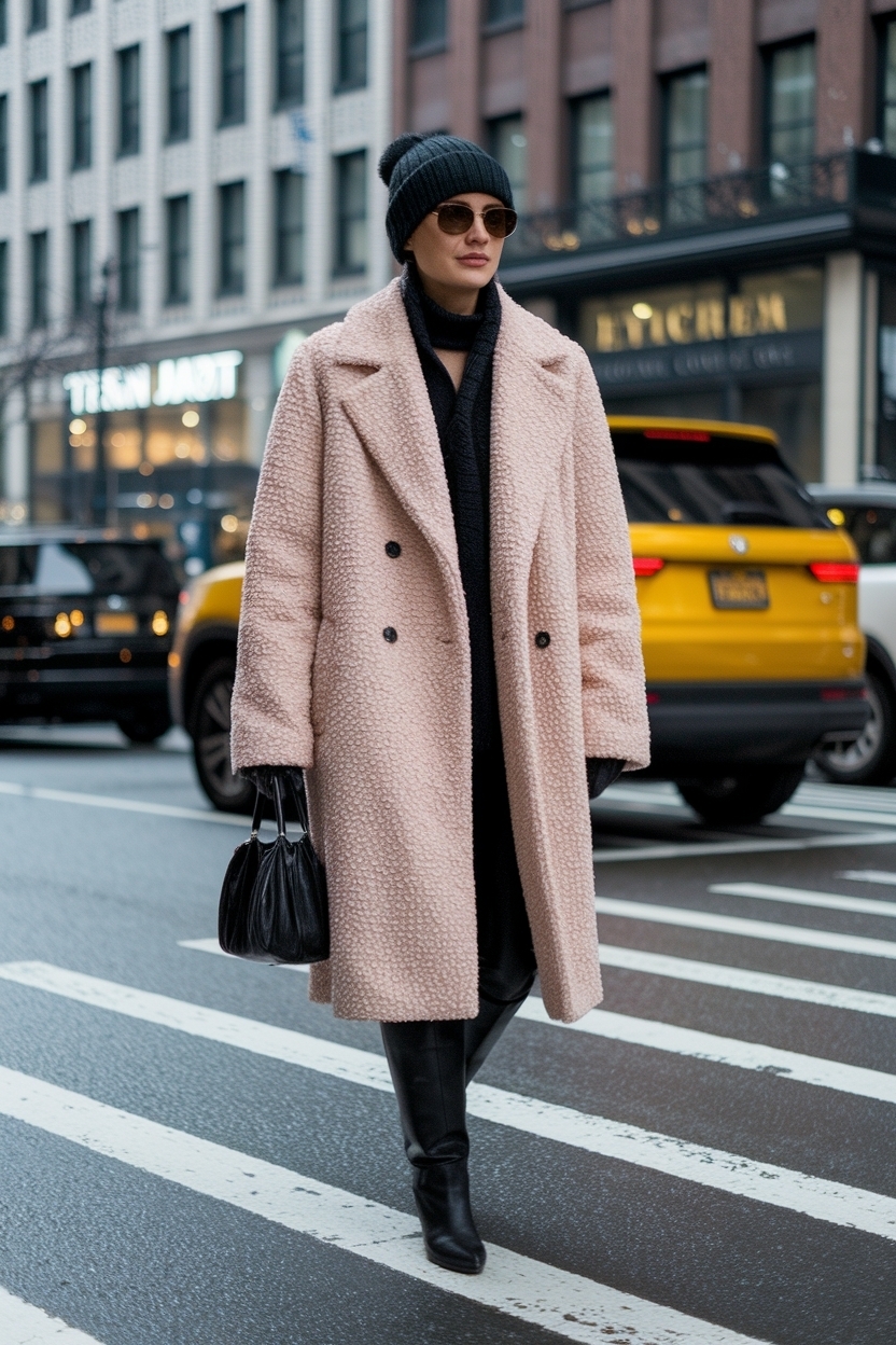 NYC Winter Outfits Street Style: Urban Chic for Cold Days outfit idea