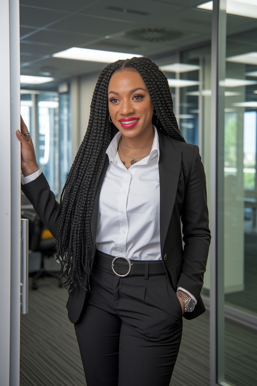 Office Baddie Outfits Black Women: Professional Yet Trendy outfit idea