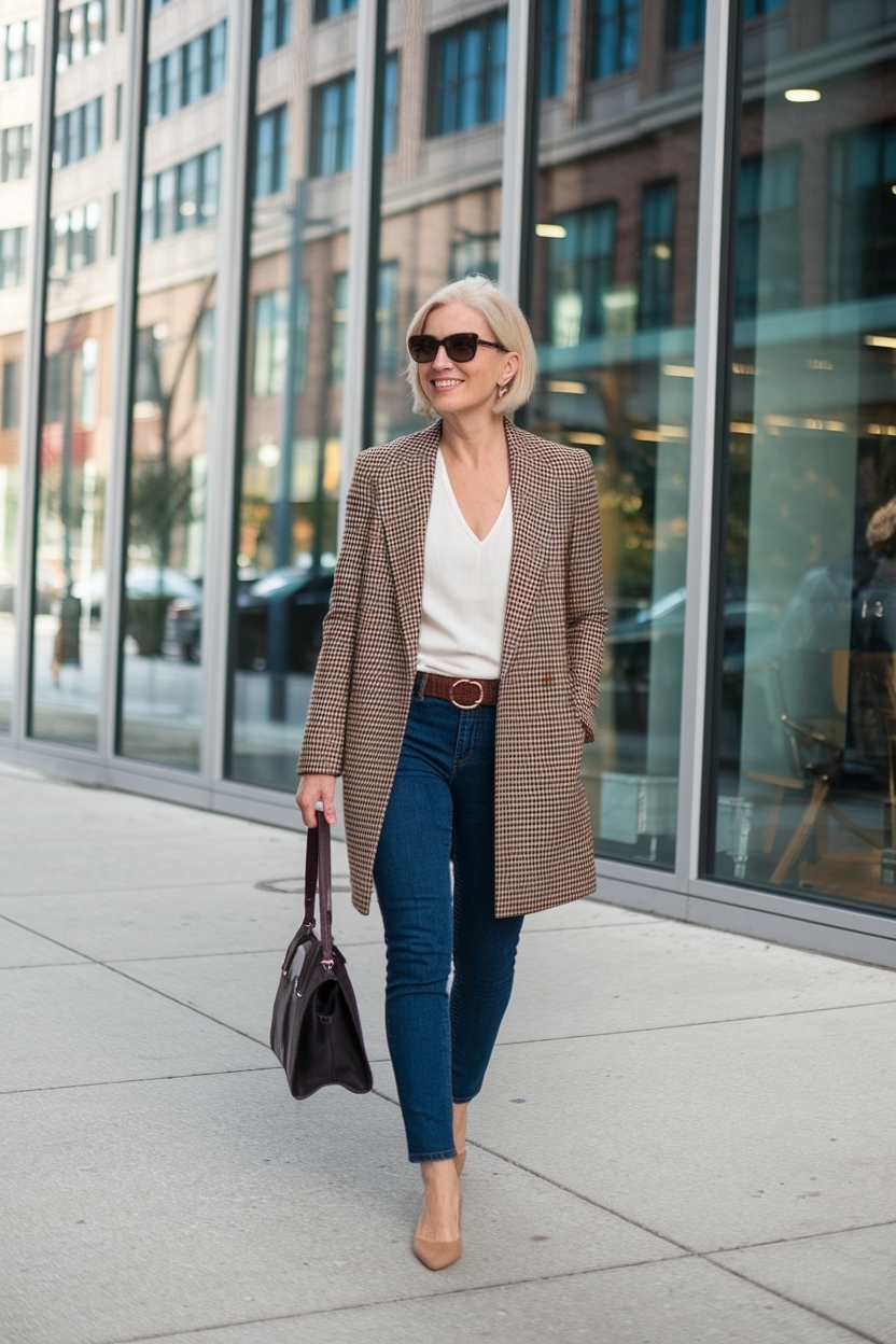 Office Casual Outfits Women Over 40 for Professional Style outfit idea