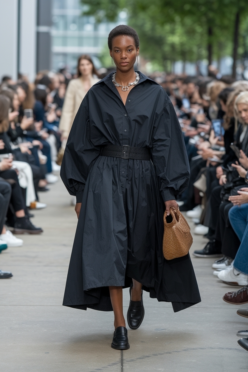 Oversized Dress Outfit Black Women: Comfort Meets Style outfit idea