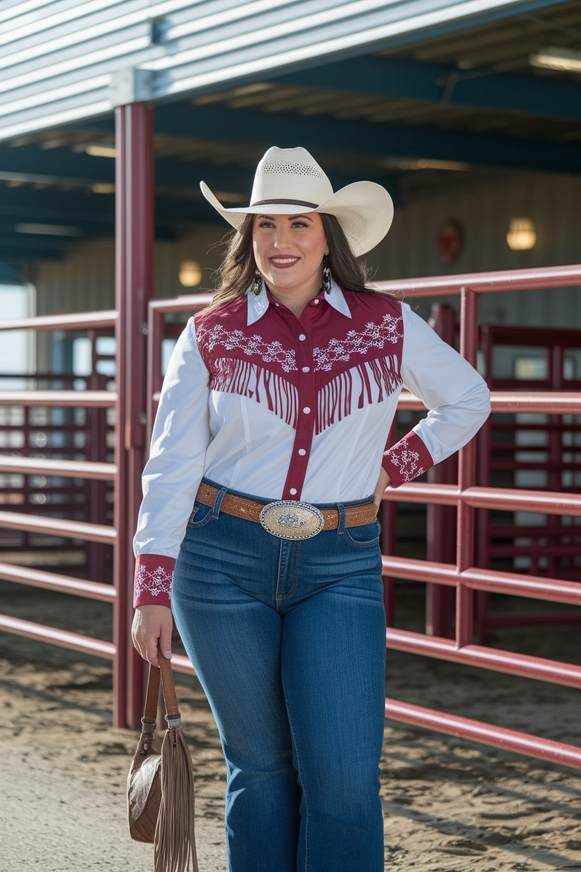 Plus Size Rodeo Outfits for Women: Fashion Forward Choices outfit idea